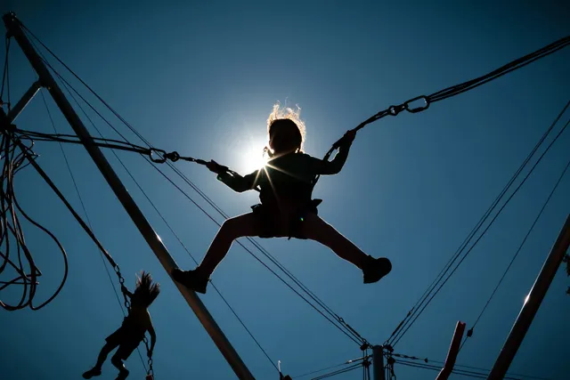 Jackson Hole Mountain Resort Bungee Trampoline