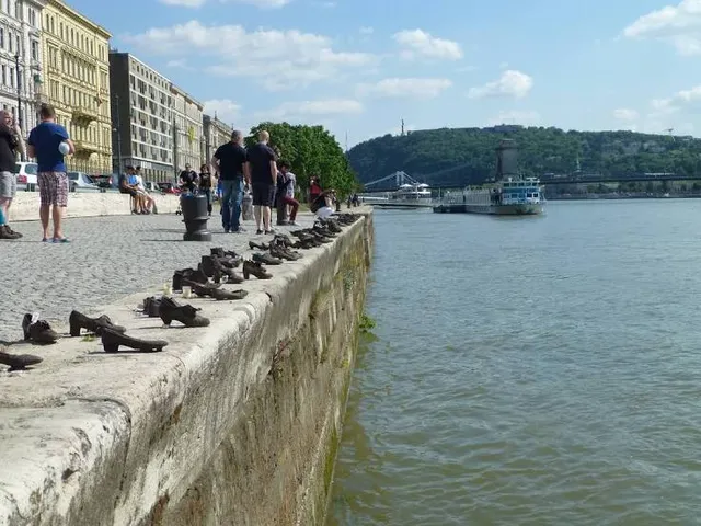 Shoes on the Danube Bank