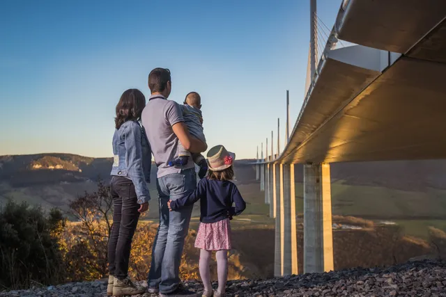 Viaduc de Millau, le Sentier des Explorateurs