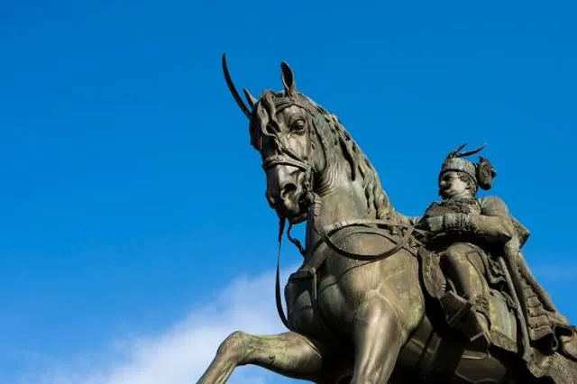 The statue of Alexander Zaid