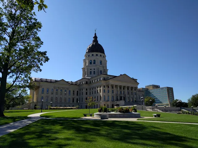 Kansas Capitol Hall, Topeka, KS.