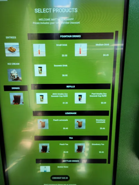 Plaza Cafe at Omaha Henry Doorly Zoo