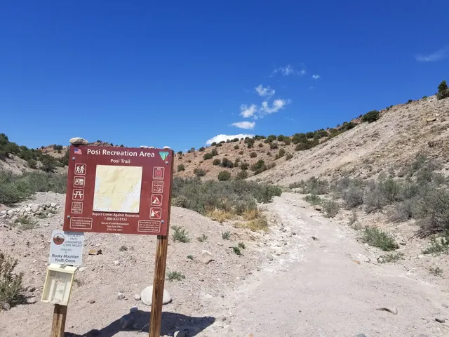 Ojo Caliente Hiking Trailhead