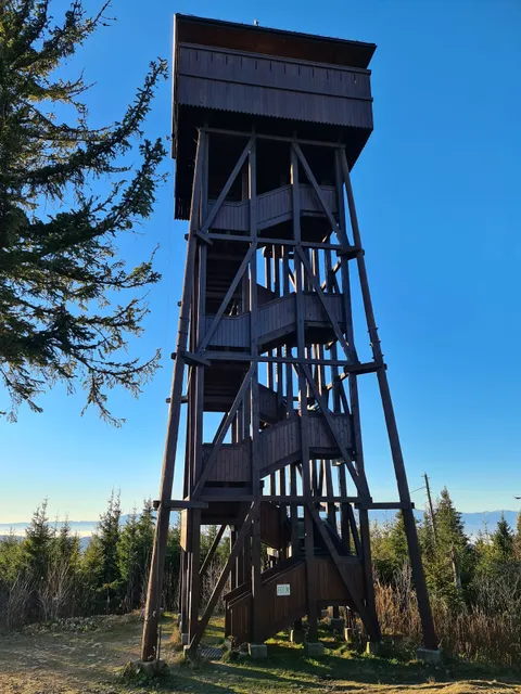 Wieża widokowa na Gorcu