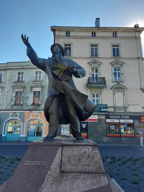 Jan Kiepura monument in Sosnowiec