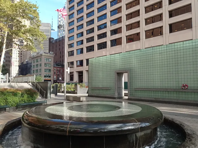 New York Vietnam Veterans Memorial Plaza Square