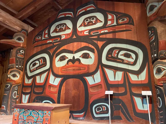 Casa tlingit no Alaska