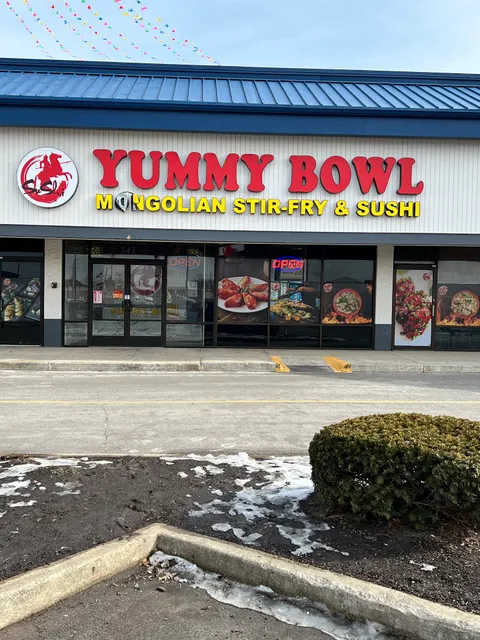 YUMMY BOWL Mongolian Stir-fry and sushi