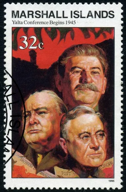 Stalin, Churchill, and Roosevelt monument