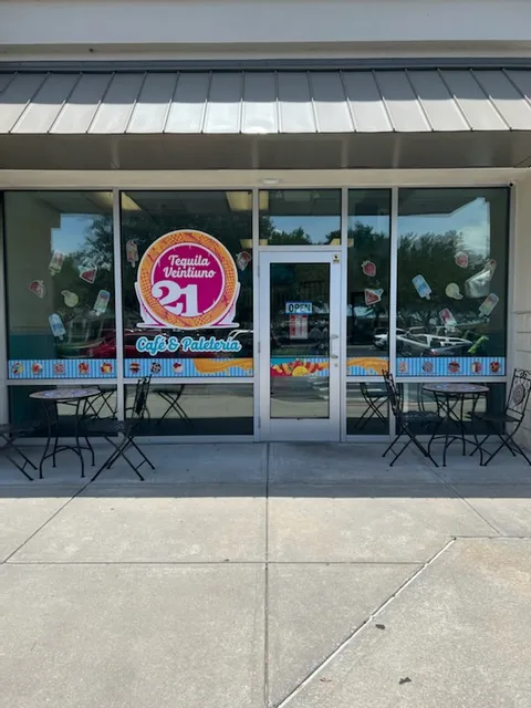 Tequila Veintiuno Café and Paleteria Ice Cream