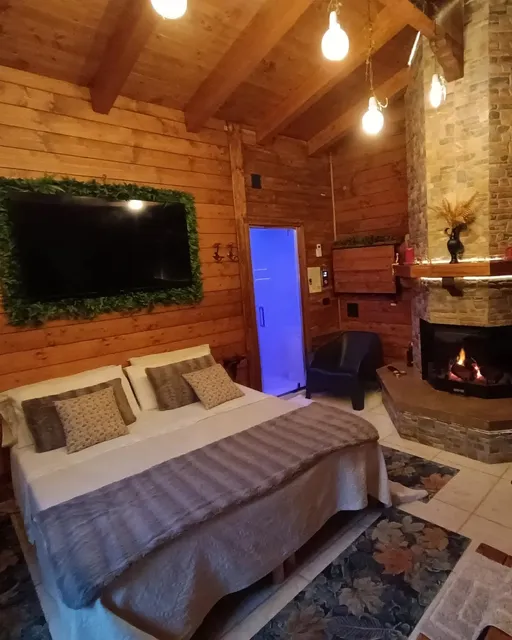 Mini spa in chalet bosco