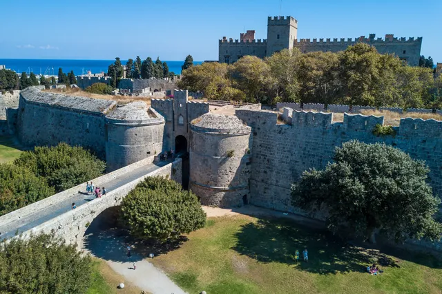 The Knight’s House , Old Town Rhodes