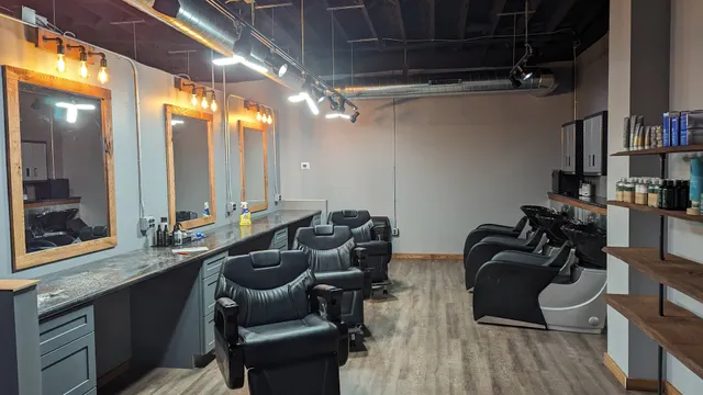 The Man Cave hair and beard parlor Washington St.