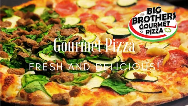Big brothers gourmet pizza