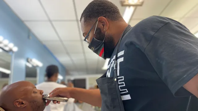 It's the Dana Dane Show barbershop