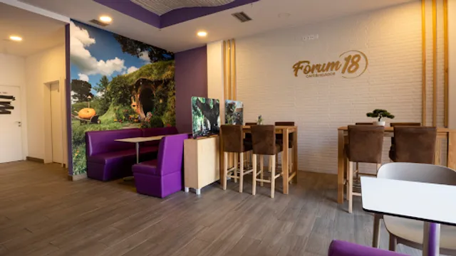 Cafetería heladería Forum 18