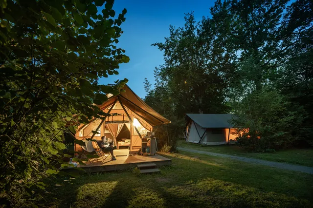 Camping Huttopia Baie du Mont St Michel