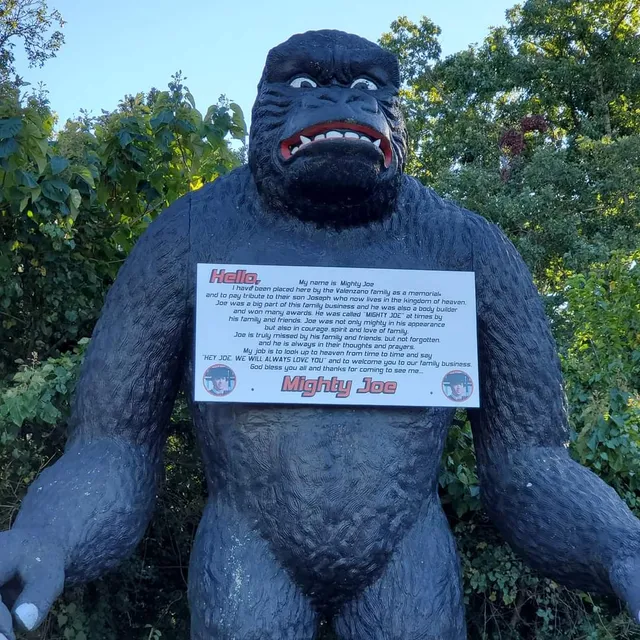 Mighty Joe the Gorilla Statue