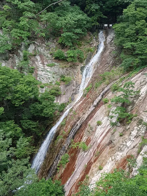 동학사 은선폭포