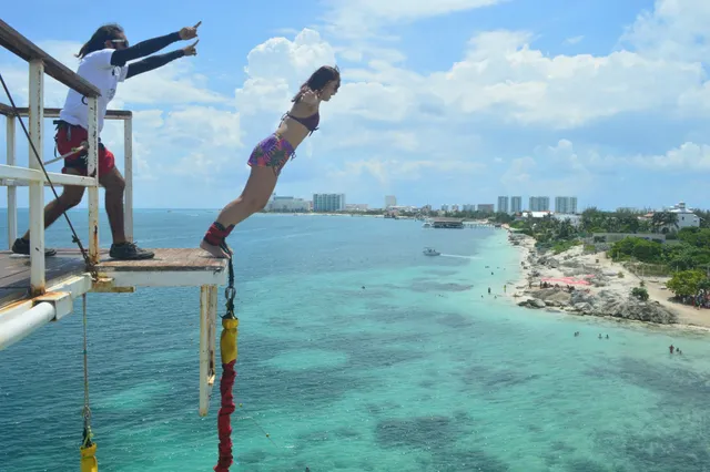 Bungee in Cancun