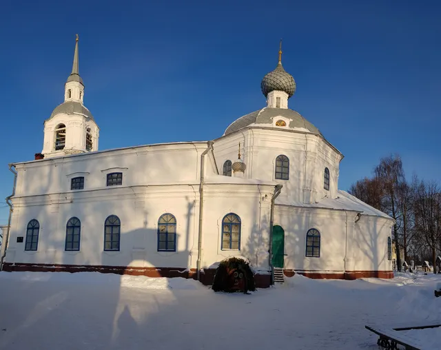 Tserkov' Aleksandra I Antoniny Rimskikh V Selishche