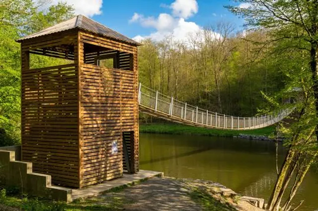 La passerelle du Moulin de l'Épine