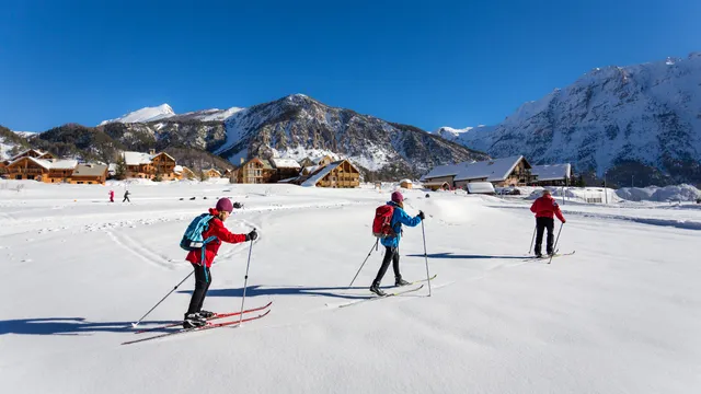 Pistes ski de fond Névache