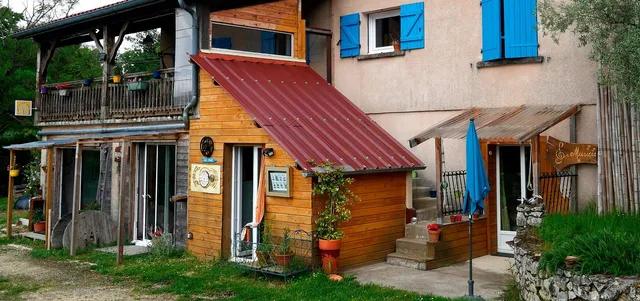 Chambre d'hôte chez un artiste