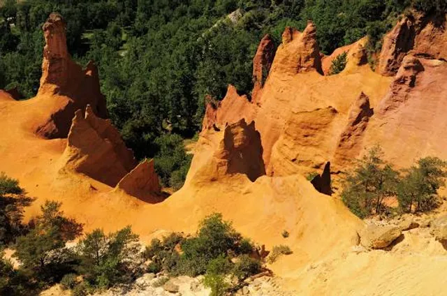 Colorado provençal de Rustrel - point de vue