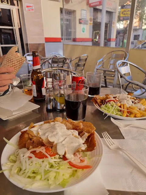 Star Döner Kebab Comida Para Llevar Preparada