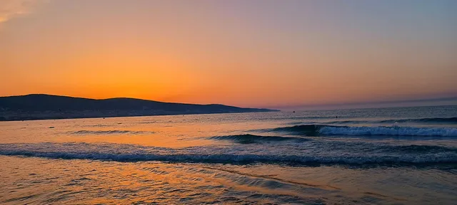 Molo w słonecznym brzegu