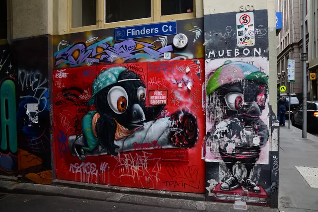 Flinders Court Street Art