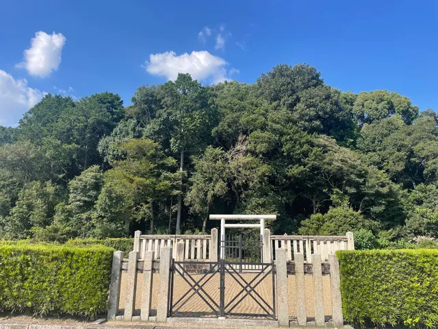 Ichiniwa-Kofun (Yamamomo-no- Misasagi Mausoleum of Emperor Heizei)