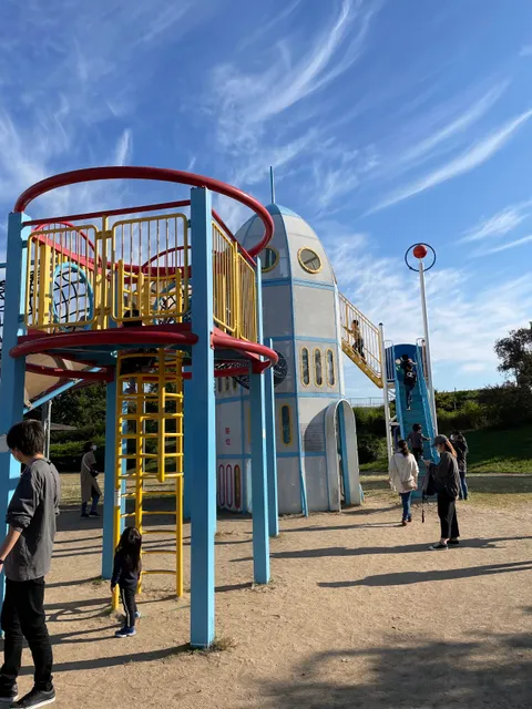 Rocket square at Fukakita Ryokuchi Park