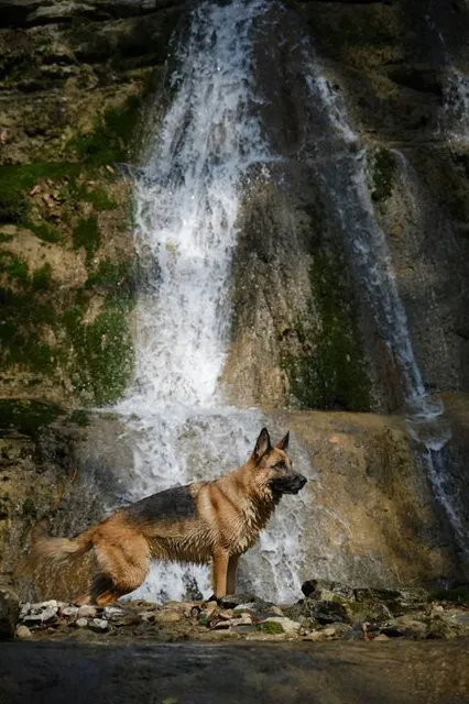 Wasserfall Großer Ödsee