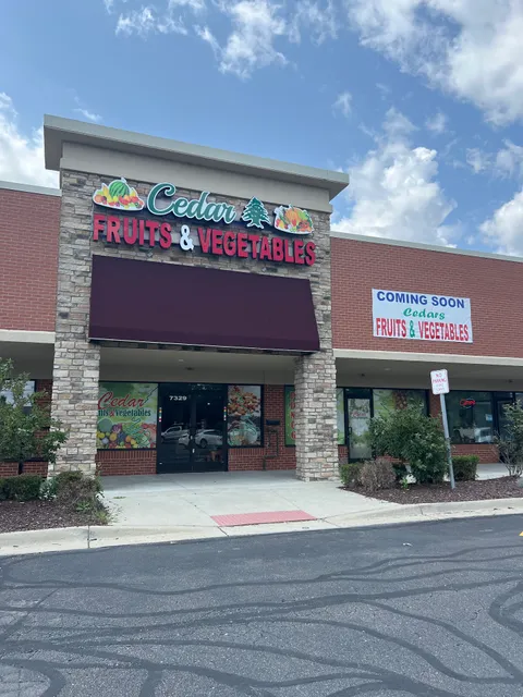 Cedar Fruits and Vegetables