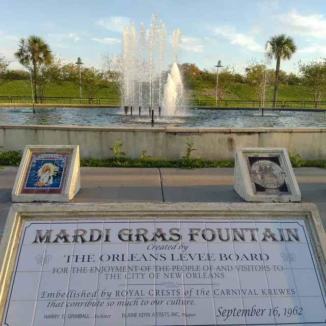 Mardi Gras Fountain