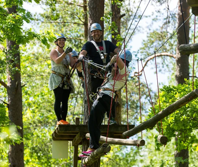 Upzone Adventure Park in Boras