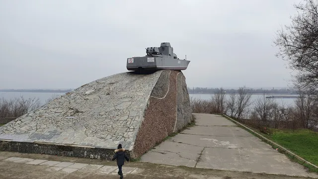 Monument to the sailors of the Danube Flotilla