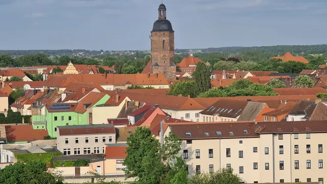 Reste der historischen Burg zu Eilenburg