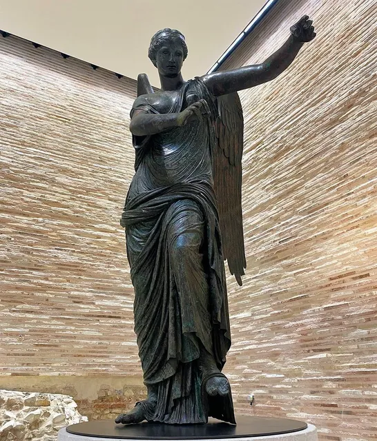 La Vittoria Alata. Capitolium di Brixia romana