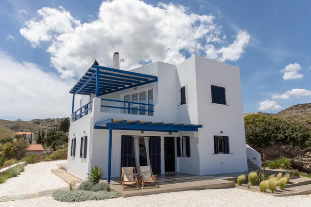 Beach house with a view