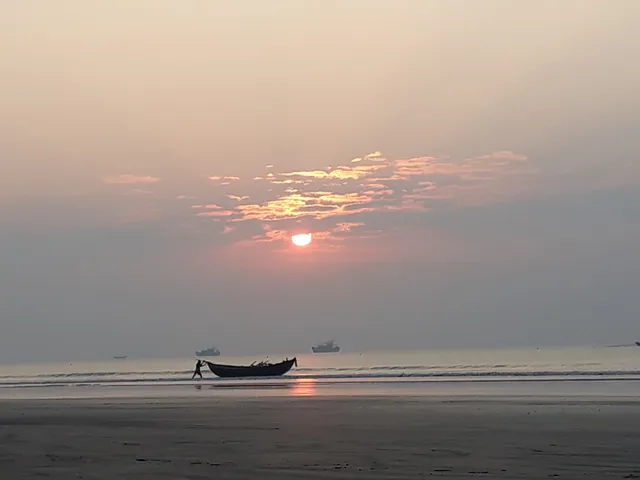 Old Digha Sea Beach.