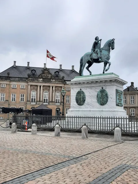 The equestrian statue