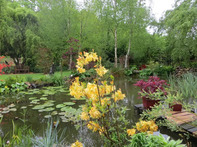Le jardin du hameau de Lopriac