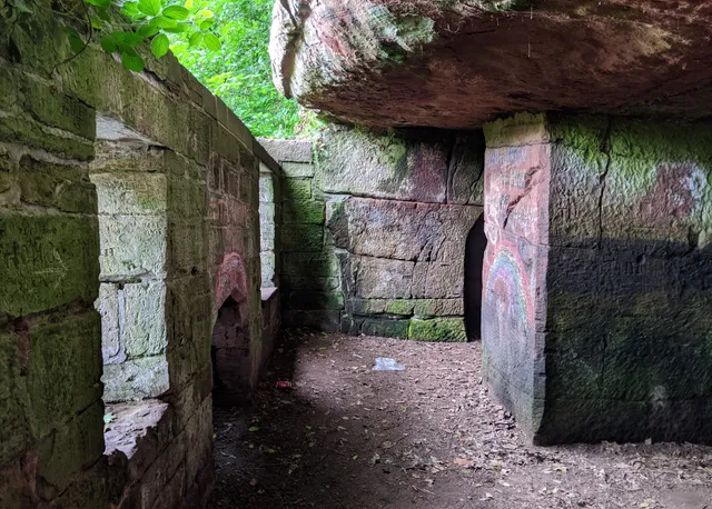 Wetheral Cave St Constantine’s cell