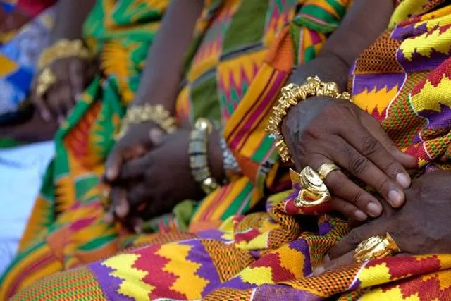 Adanwomase Kente Cloth and Tourism