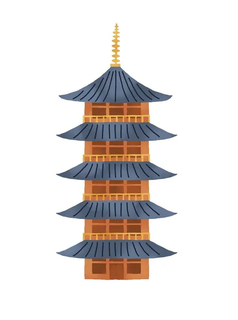 To-ji Gojunoto (Five Story Pagoda)