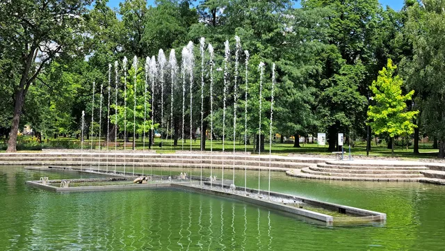 Fontána v mestskom parku