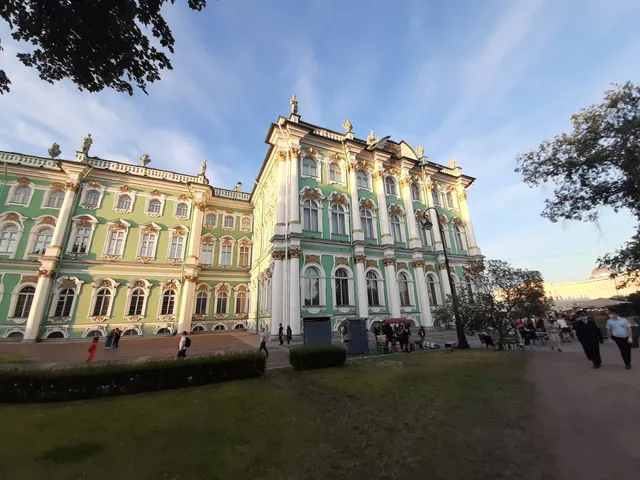 The garden of the Winter Palace